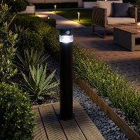 Borne solaire Oliva 150 lumens blanc froid avec detection
