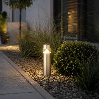 Potelet solaire Ibera 150 lumens 30 cm avec d�tecteur de mouvement              