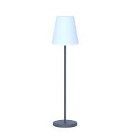 Lampadaire sans fil Lola Slim 120 allumage RVB et blanc rechargeable solaire et USB avec télécommande