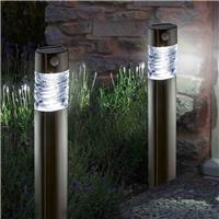 Pack de 2x Borne solaire 2 modes détecteur de mouvement Pharos