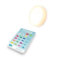 Disque piscine lumineux RGB rechargeable Papaya 12 cm                           