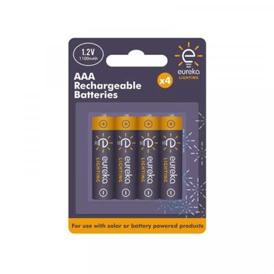 Pack 4 x batterie rechargeable 1,2 V NiMh  AAA 1100 mAh                         