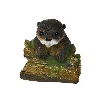 Sujet cracheur Loutre L 21cm x H 19cm                                           