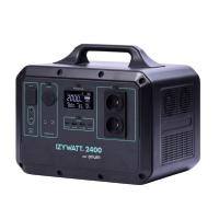 Kit complet autonome avec batterie Lithium 1500 W et panneau solaire pliant 400W