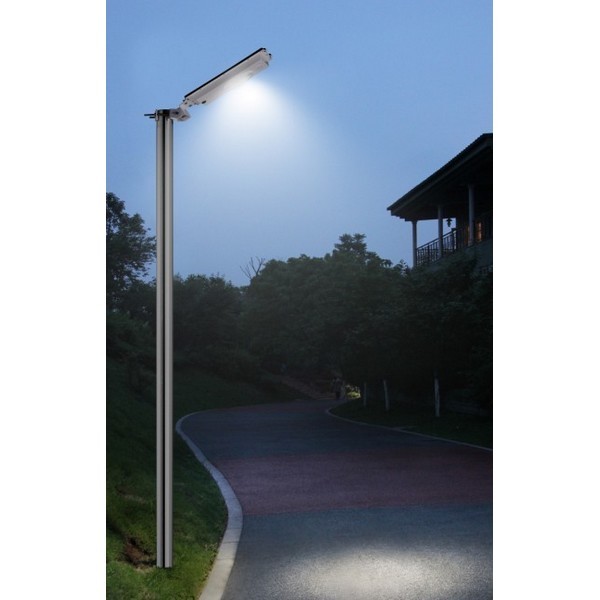 2 spots solaires LED blanc chaud, Lanternes piquet