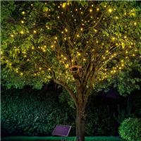 Guirlande solaire Pro 200 leds blanc chaud                                      