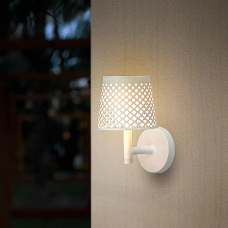 Lampadaire extérieur polette solaire et usb avec variateur Couleur