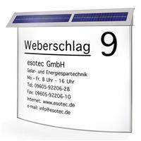 Panneau d'information solaire K-XXL
