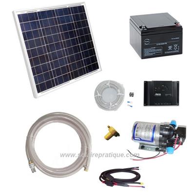 Kit solaire pompe de surface Shurflo 2088 Deluxe Light
