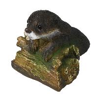 Sujet cracheur Loutre L 21cm x H 19cm                                           