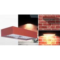 Applique solaire brick rouge                                                    