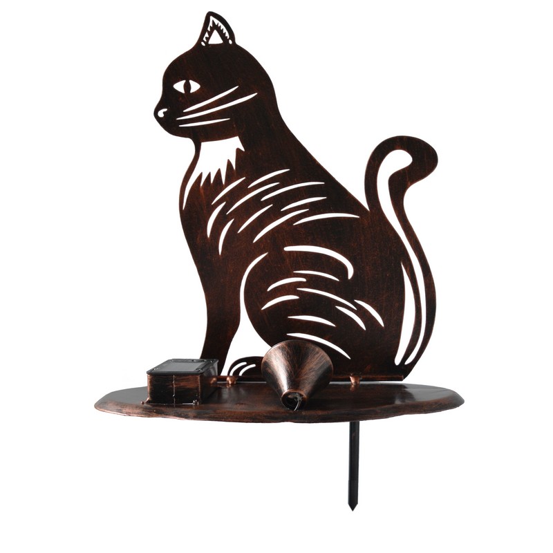Chat Lumineux Solaire Ninchat Solairepratique Com