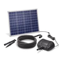 Kit fontaine solaire Carpe filtrante gros débit 2500 l/h maxi                   