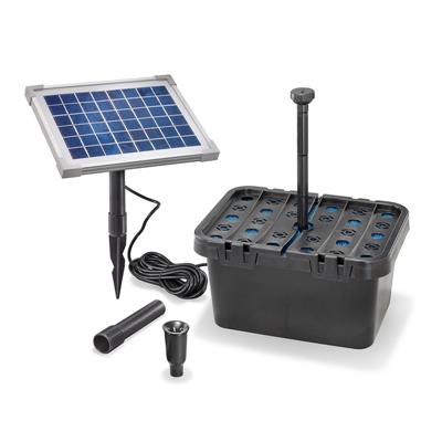 Kit pompe solaire bassin avec filtre 470L-5W