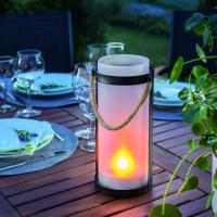 Lampe lanterne solaire effet flamme Jasmin                                      