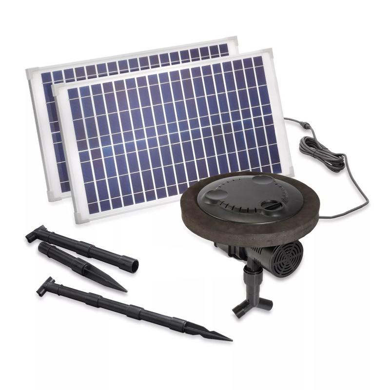 Aérateur solaire pour bassin de jardin 1,8 w