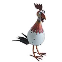 Coq lumineux solaire céramique Cororico