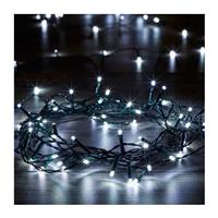 Guirlande Eco 50 leds blanche à pile, compatible module solaire SP-I