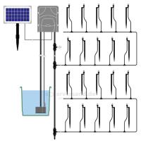 Kit arrosage solaire 20 brumisateurs WaterSpray Pro                             