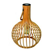 Lampe lanterne solaire bambou Jafa