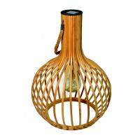 Lampe lanterne solaire bambou Jafa                                              