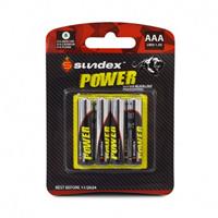 Pile alcaline 1,5V LR3 AAA, Pack de 4