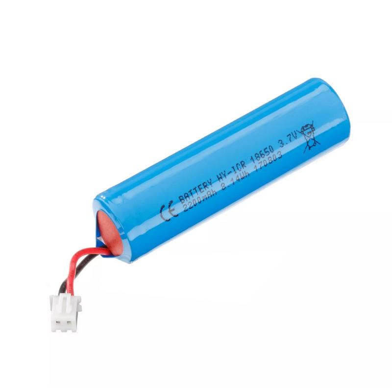 Batterie li ion 3 7v 2200mah avec fils et connecteur