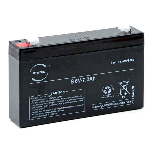 Batterie 6V-7.2Ah AMP 9082, Batteries, Eléments de système
