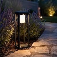 Borne solaire Julia 580 lumens 50cm avec détecteur de mouvement                 