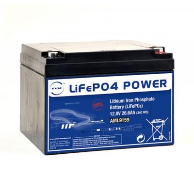 Batterie 12V 26,6Ah Lithium Fer Phosphate                                       
