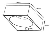Applique murale solaire Block 1000 lumens                                       