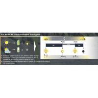 Projecteur solaire Power Spot Noir 150 lumens puissant intelligent 365 Premium