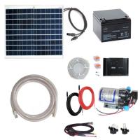 Kit solaire pompe de surface Shurflo 2088 Deluxe Light avec batterie