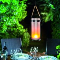 Lampe lanterne solaire effet flamme Jasmin                                      