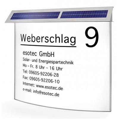 Panneau d'information solaire K-XXL                                             