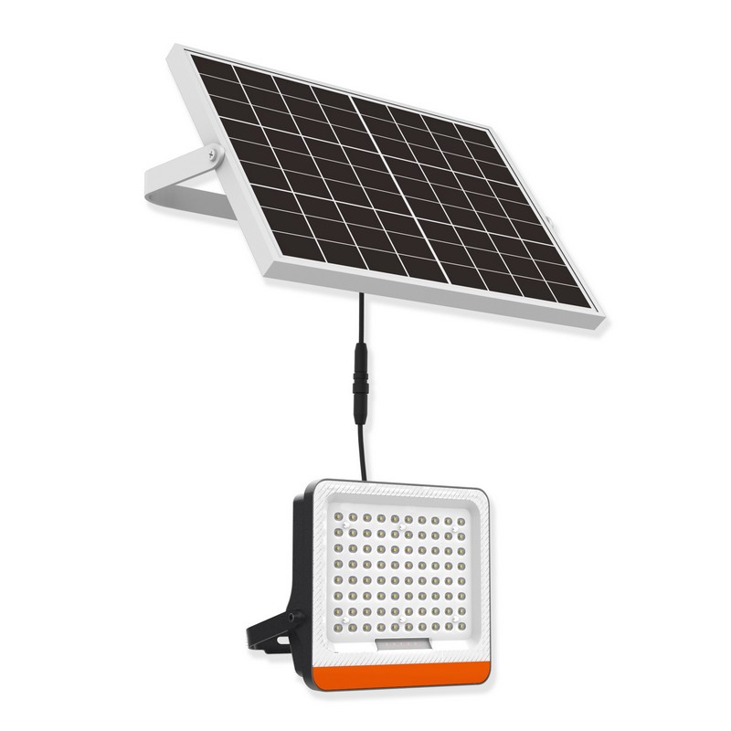 Kit solaire photovoltaïque éclairage LED extérieur 2 x 30W