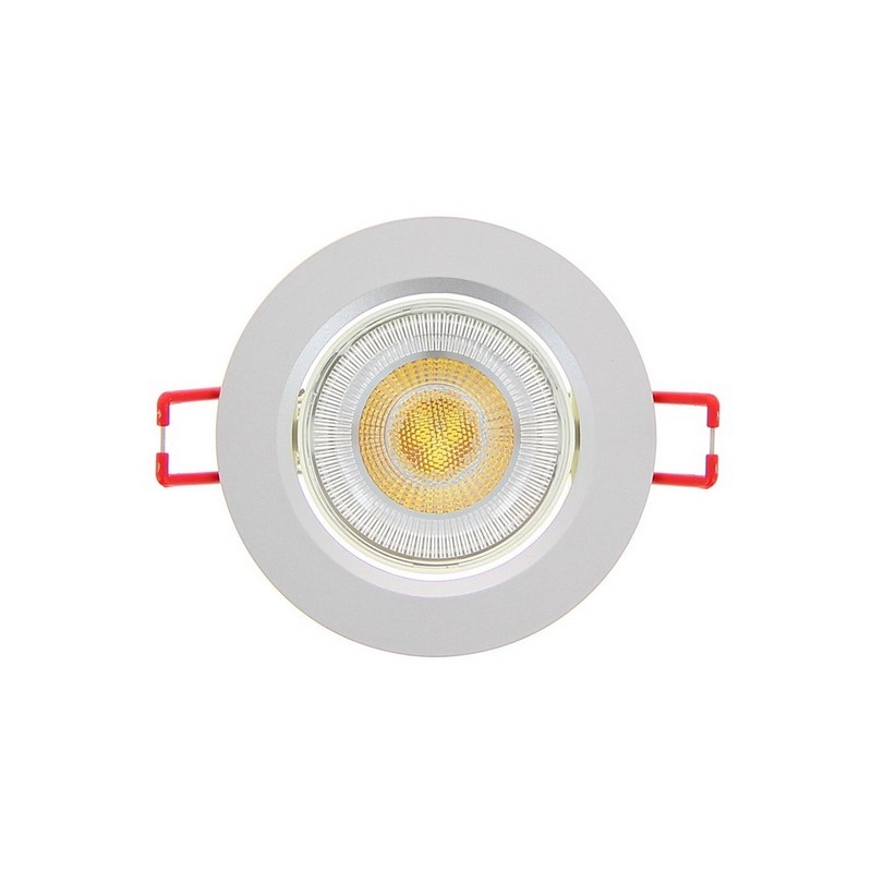 Spot encastrable orientable rond Blanc pour spot LED 12V ou 230V