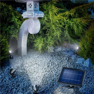 Spot solaire Quatro Power 2W