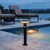 Borne solaire Sofia 600 lumens 50cm avec détecteur de mouvement                 