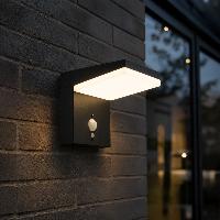 Applique murale solaire Lana 600 lumens avec détecteur de mouvement             