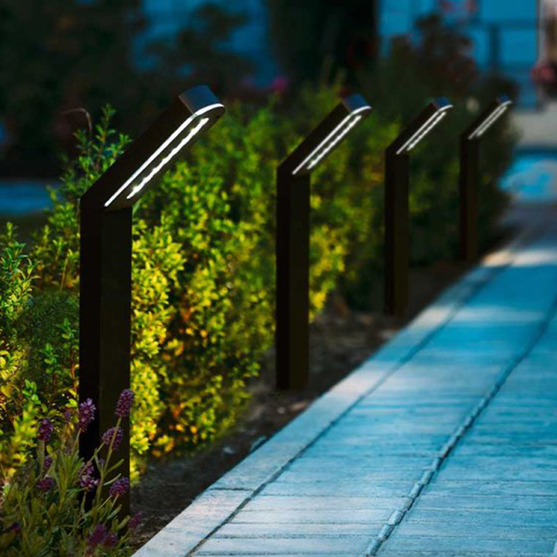 Borne solaire lumineuse Moderna 50 lumens blanc chaud et froid                  