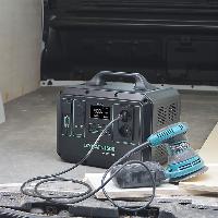 Kit complet autonome avec batterie Lithium 1500 W et panneau solaire pliant 400W