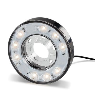 Anneau led 8 cm blanc froid 12 VDC, 5m de câble, pour pompe solaire avec système batterie proBatt