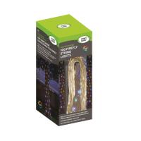 Guirlande solaire filament 100 lucioles couleur                                 