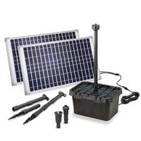 Kit pompe solaire bassin avec filtre Fountain Pro 1750L-50W                     