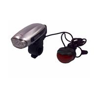 Lampe vélo dynamo éclairage avant et arrière SWALLOW