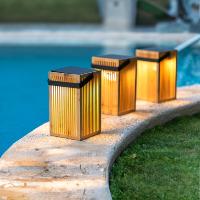 Lanterne solaire bambou Okinawa 900 lumens                                      