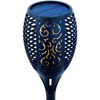 Balise solaire élégante multi leds Dragon effet torche flamme