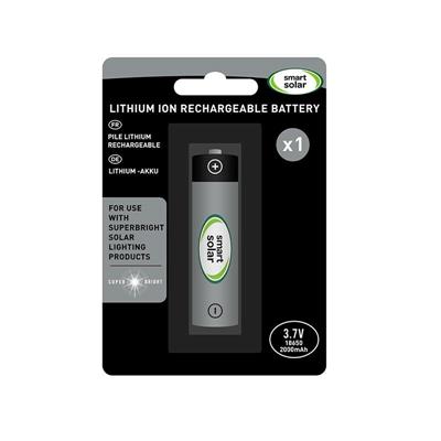 Batterie Lithium rechargeable 18650 3,7 V 2000 mAh