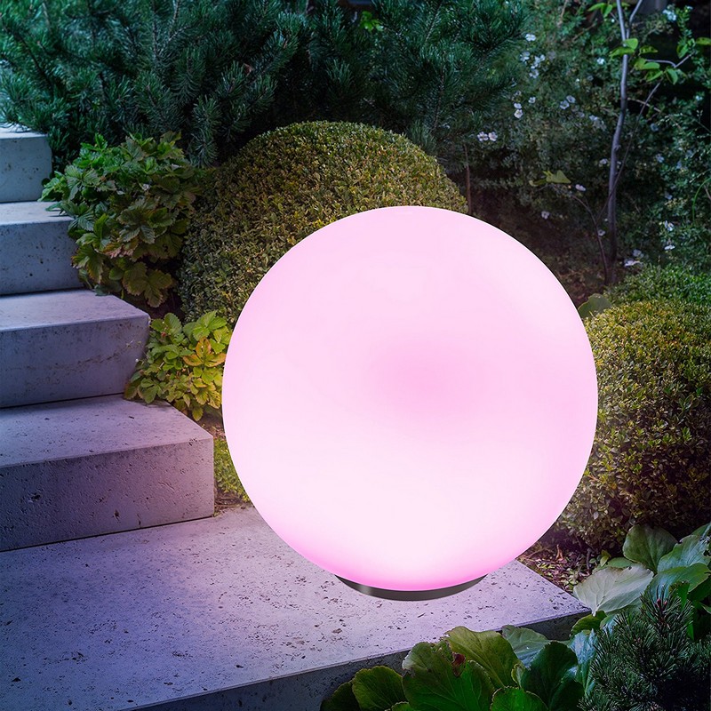 Boule lumineuse solaire boule de jardin boule solaire décoration